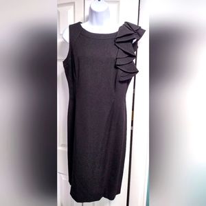 Calvin Klein Dress Black size 8 Career Formal Night Out